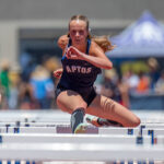 Image for display with article titled Aptos’ Lena Manchester punches ticket to state track and field championships