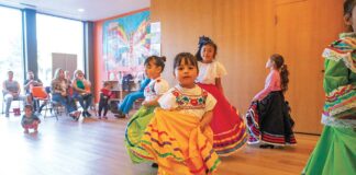 Watsonville Center for the Arts Ballet Folklorico Ollin dancers