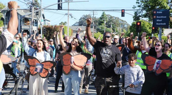 juneteenth march santa cruz