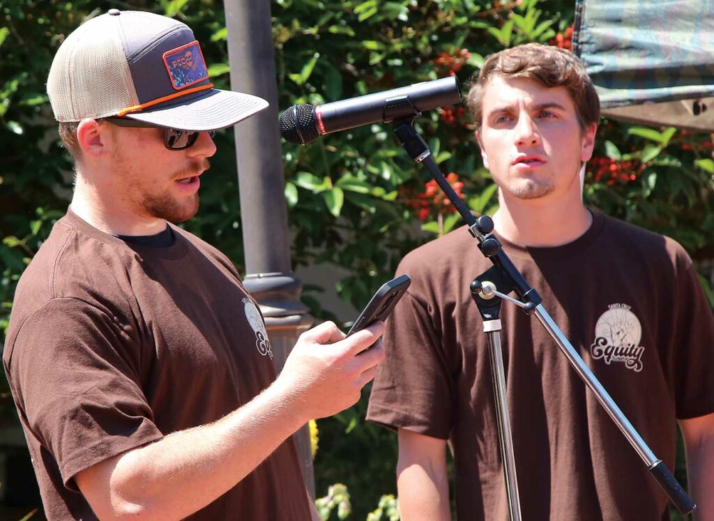 Volunteers gather to repair vandalized Black Lives Matter mural