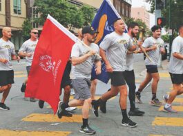 special olympics torch run Watsonville police
