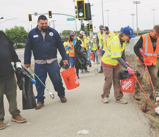 bridge street trash pickup