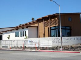Donation caps off Aptos library rebuild aptos branch library