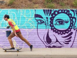 Main Street mural Kyle sanders