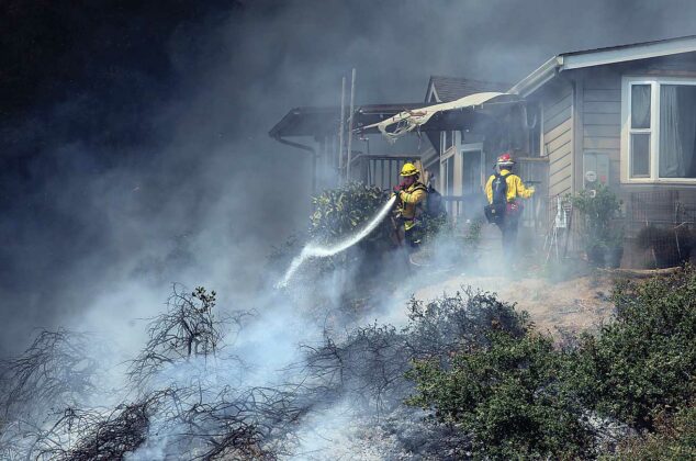 vega road fire