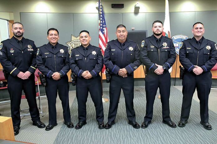 watsonville police department new officers