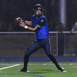 Image for display with article titled Mustangs’ offense blazes past Rancho San Juan | High school football roundup