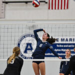 Image for display with article titled Mariners remain determined during rebuilding year | SCCAL girls volleyball