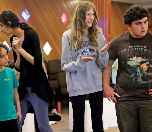 christian youth theatre matilda the musical rehearsal