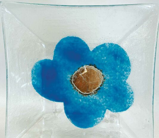 annieglass plate workshop