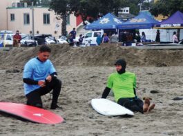 First Responder Surf Contest capitola beach