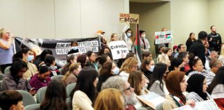 watsonville city council chambers israel gaza