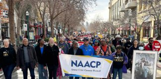 martin luther king jr day march santa cruz