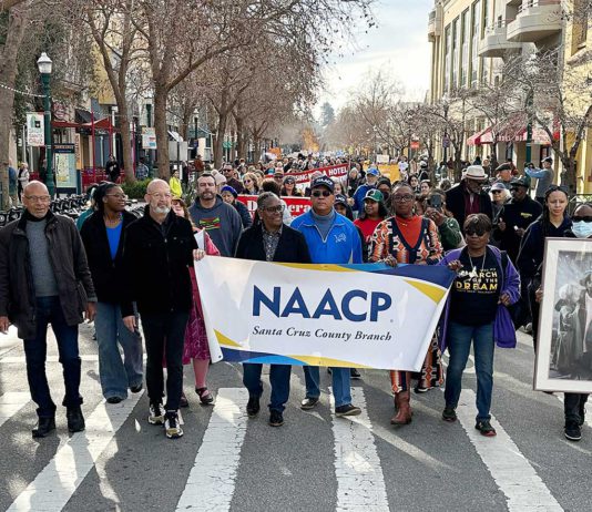 Honoring MLK: Hundreds attend annual march in Santa Cruz martin luther king jr day march santa cruz