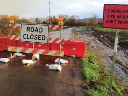 murphy road closed pajaro river