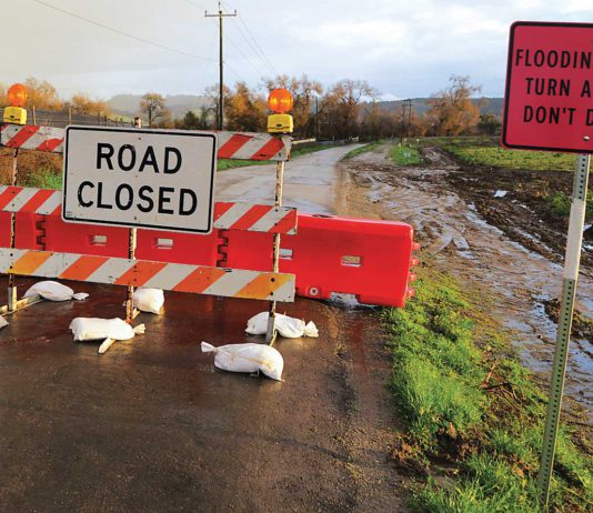 murphy road closed pajaro river