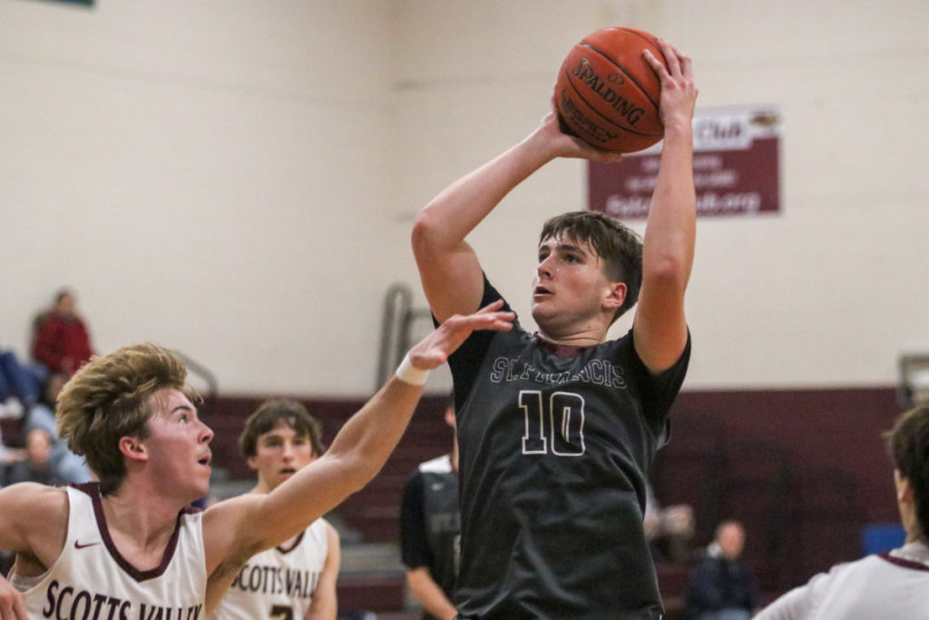 Image for display with article titled Sharks aim to regroup as league play goes underway | Boys basketball