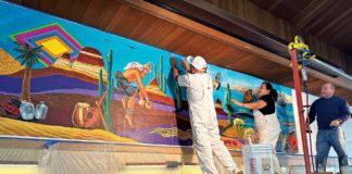 cabrillo college mural cafeteria