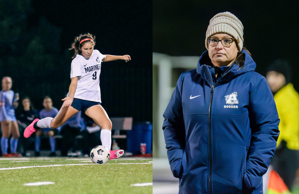 Image for display with article titled Aptos’ Castañeda Named Top Player, Coach | All-Sccal Girls Soccer