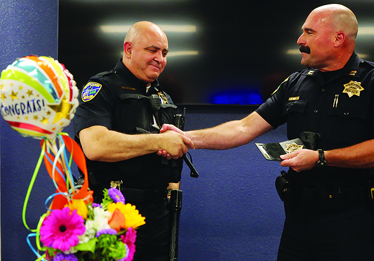 Image for display with article titled Watsonville Police Officer Retires After 29 Years
