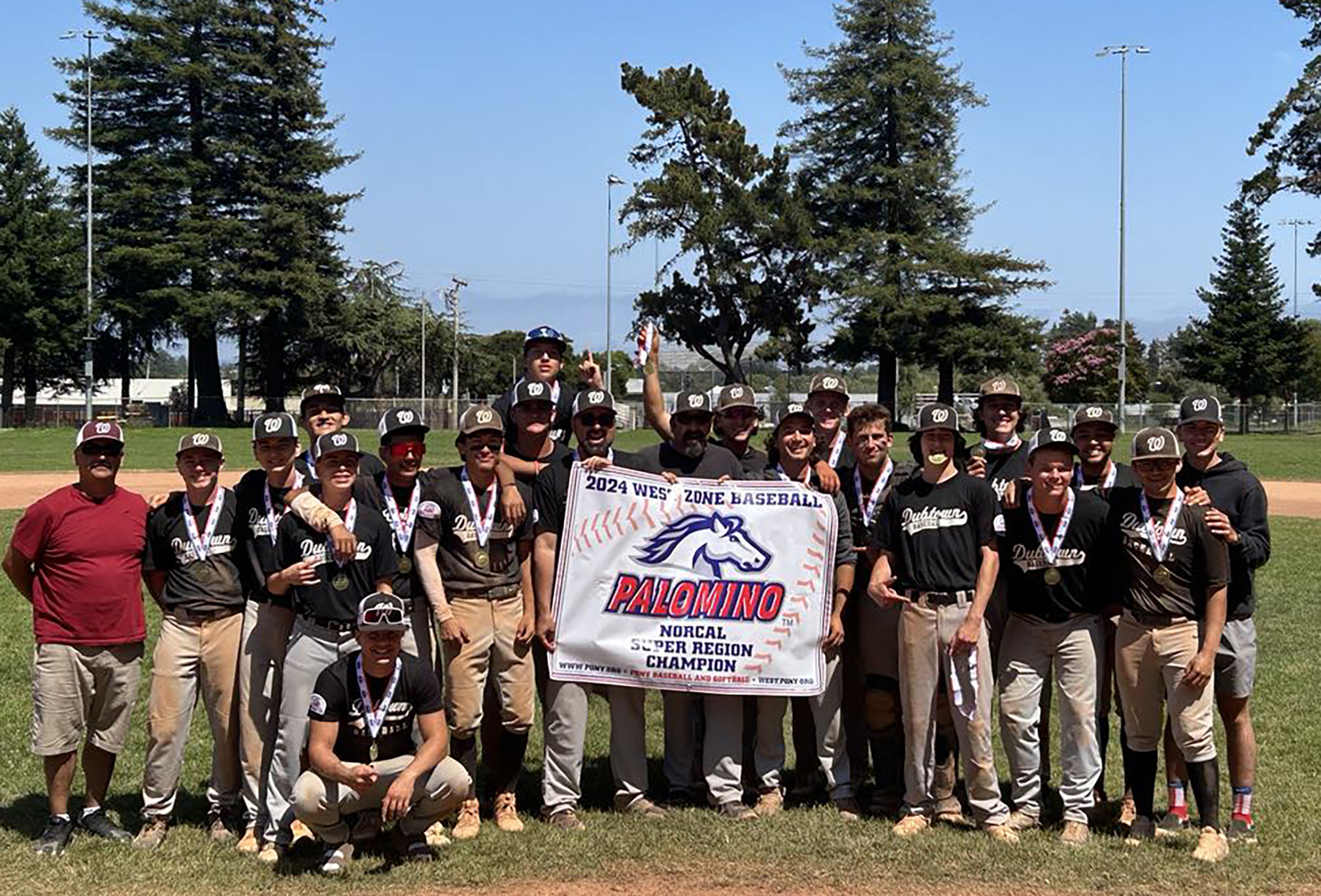 Image for display with article titled DubTown Baseball Captures Third Straight NorCal Palomino Super Region Title