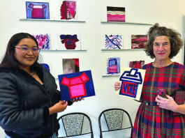 Sharing student art with the community