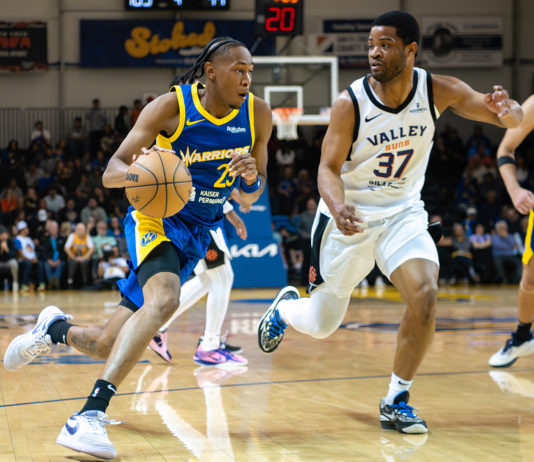 Santa Cruz Warriors fall short in overtime to the Valley Suns | NBA G League
