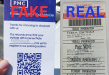 Two tickets side by side