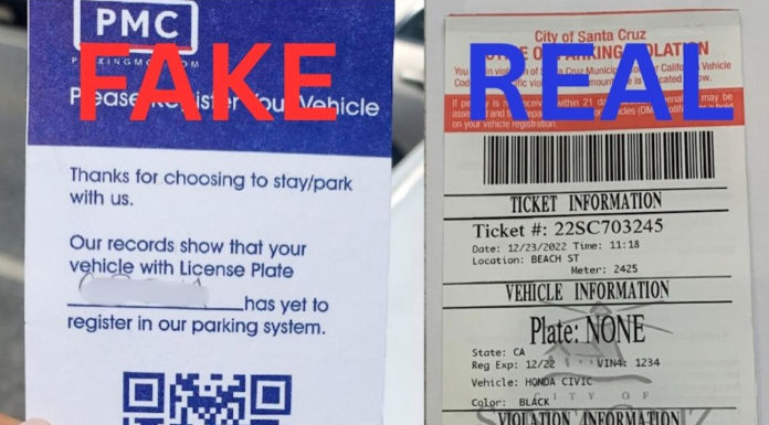 Two tickets side by side