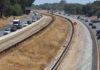 Shot from above of Highway 1