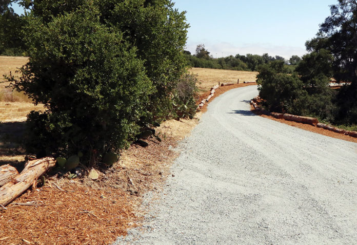 Winding road out in the country