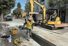 Water main work heads up Beach Street