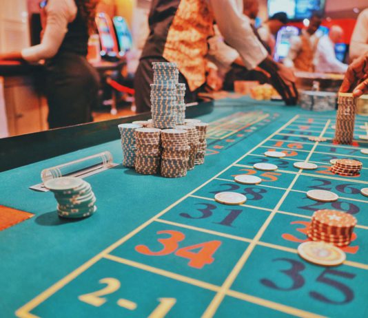 California Gambling Industry in 2025: Key Trends and Developments Casino table in Grand Hotel, Kinshasa