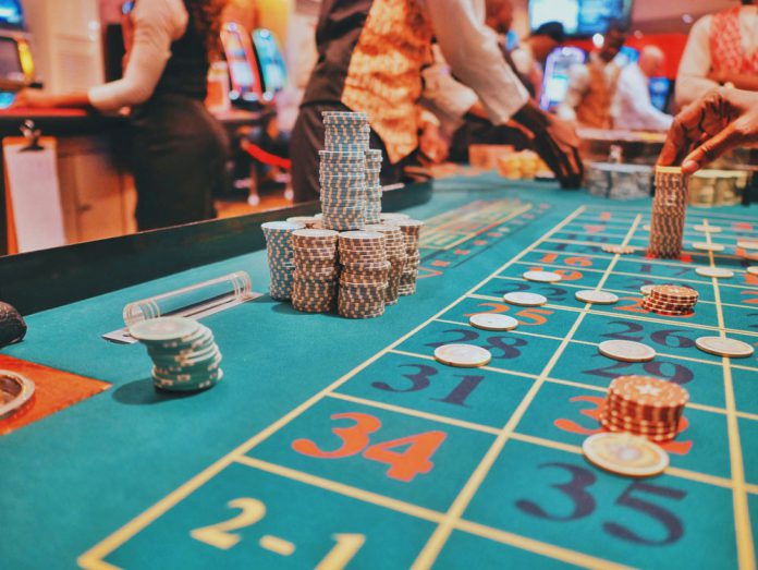 California gambling trends and developments Casino table in Grand Hotel, Kinshasa