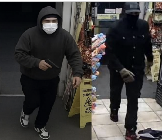 Monterey County Sheriff’s deputies seeking armed robbery duo