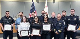 Watsonville Police Department holds awards ceremony for outstanding employees