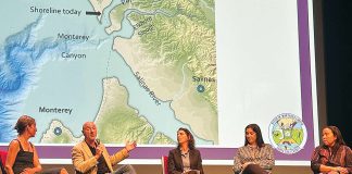 An ocean view, pollution included