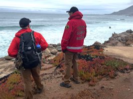 Man missing at sea in Big Sur