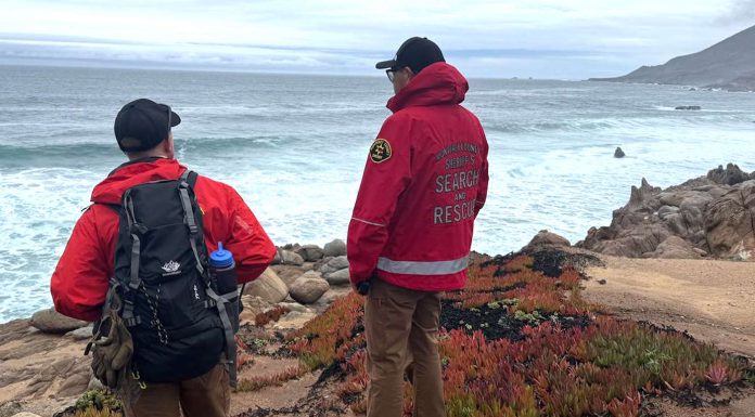 Man missing at sea in Big Sur