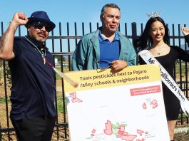 Noted teen steps in for pesticide protest