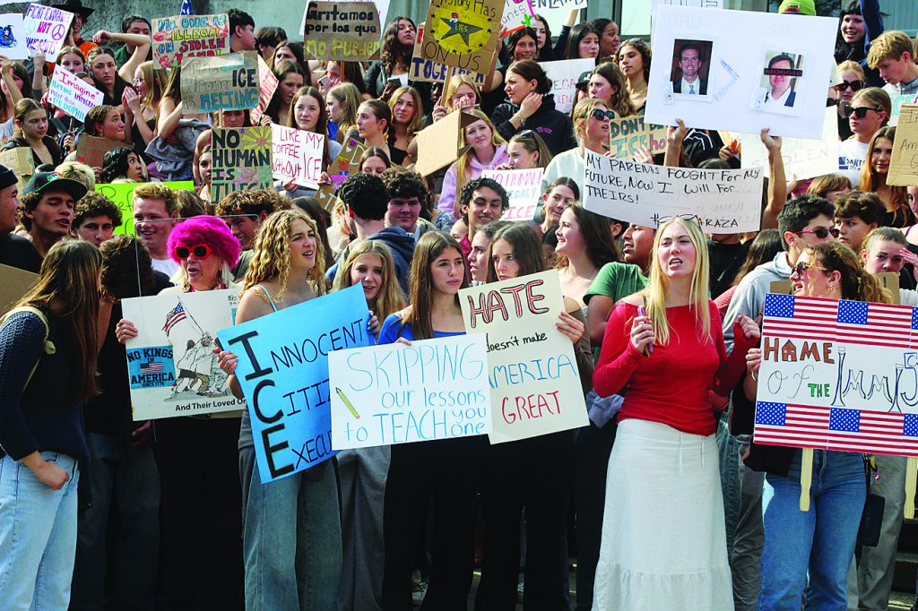 STUDENTS SHOW THEIR STRENGTH