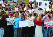 STUDENTS SHOW THEIR STRENGTH