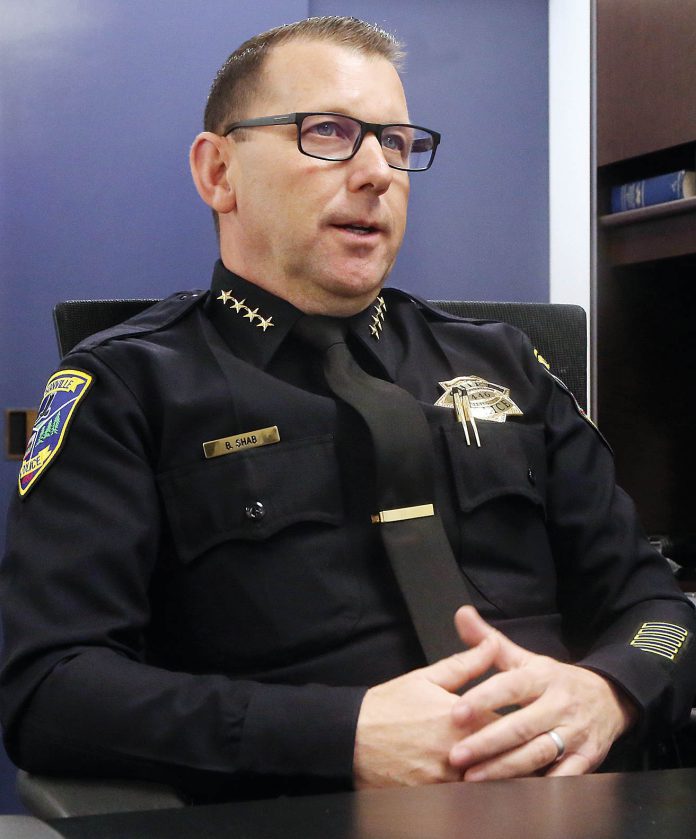 Watsonville Police Chief Brian Shab
