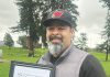 Watsonville Certified Farmer’s Market manager, Jesus Madrigal, is shown with a framed proclamation that was handed to him at a recent Watsonville City Council meeting.