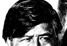 Cesar Chavez makes an appearance at a boycott over agricultural worker’s wages and conditions in Salinas in 1979.