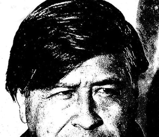 Cesar Chavez makes an appearance at a boycott over agricultural worker’s wages and conditions in Salinas in 1979.