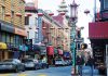 A view along Grant Street in San Francisco’s Chinatown.