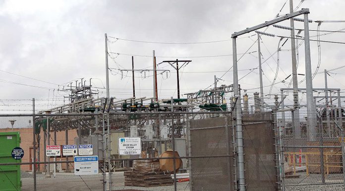 This Pacific Gas and Electric substation at the end of Minto Road in Watsonville is a proposed site for a new Battery Energy Storage System.