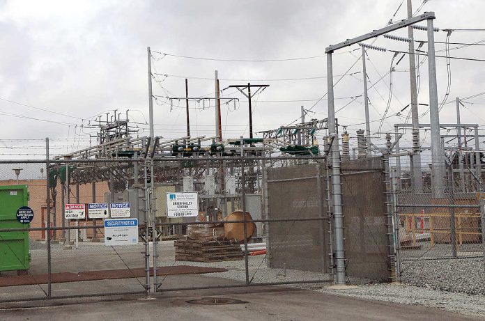 This Pacific Gas and Electric substation at the end of Minto Road in Watsonville is a proposed site for a new Battery Energy Storage System.