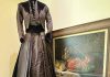 A wedding dress, worn by Marty Silliman Edrington, is part of an ensemble from the 1890’s is part of a new exhibit at the Pajaro Valley Historical Association that showcases bridal attire from 1890 to 1990.